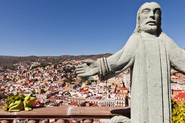 Blick auf Guanajuato
