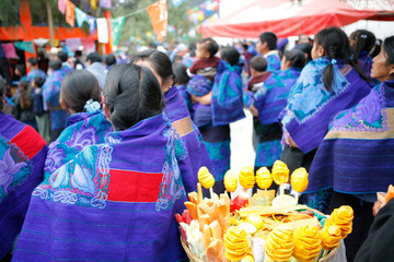 Feierlichkeiten in Zinancantán