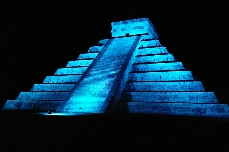 Licht und Tonshow Chichen Itza