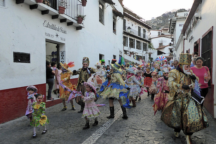 Umzug in Taxco