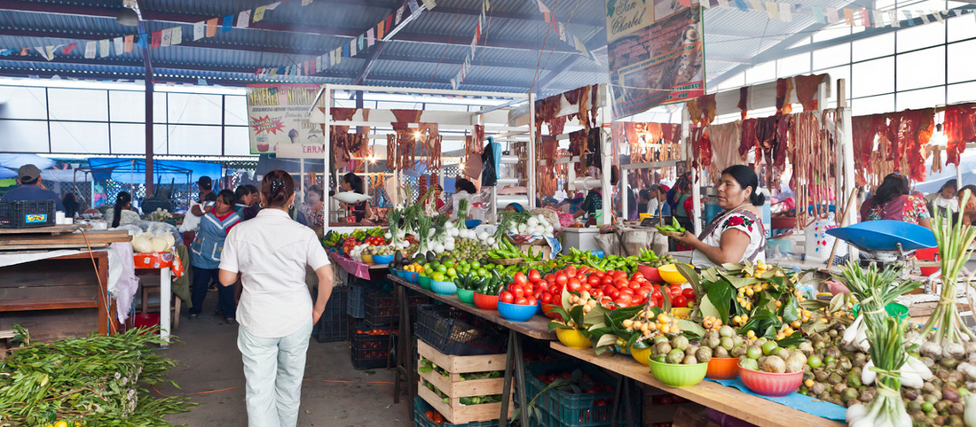 Markt in Mexiko