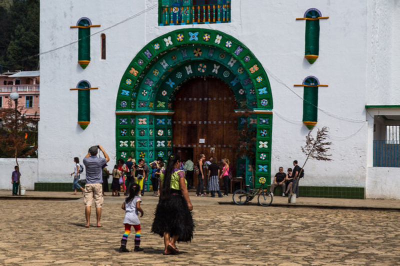 Kirche in San Juan Chamula