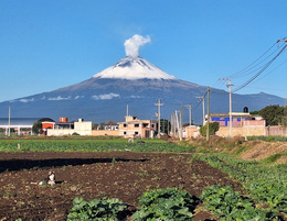 Vulkan Popocatépetl