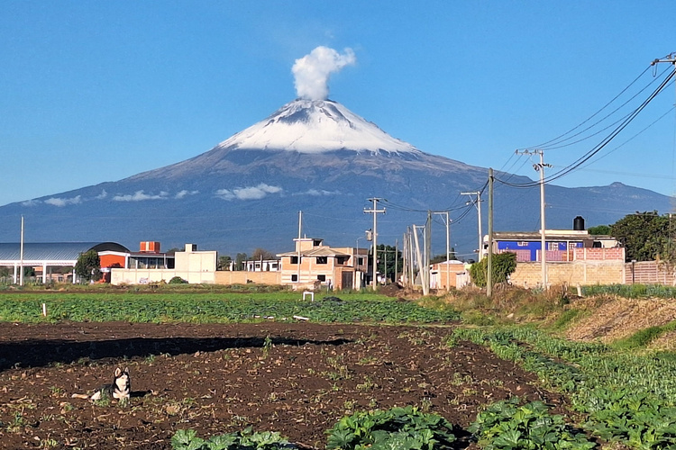 Vulkan Popocatépetl