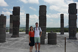 Marc und Marina in Mexiko