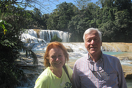 Familie Schulze bei Agua Azul